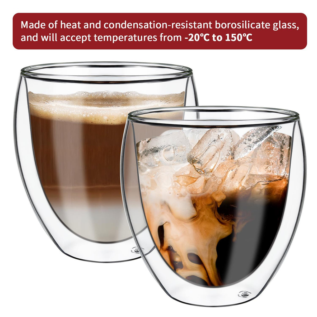 Double Wall Glasses Cava