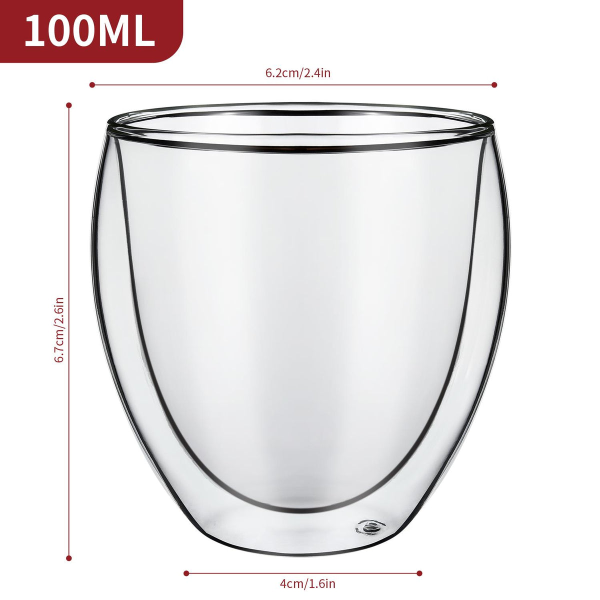 Double Wall Glasses Cava