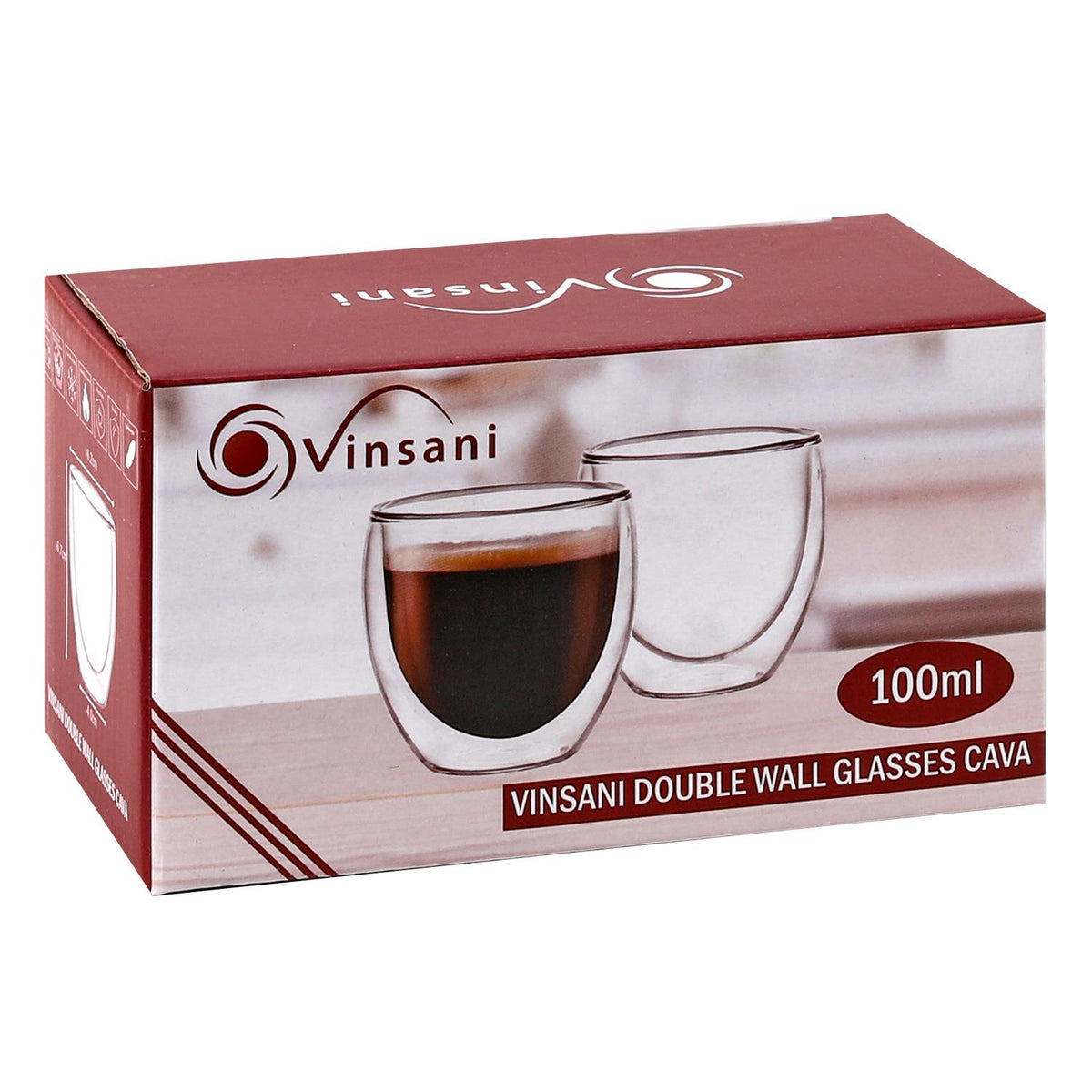 Double Wall Glasses Cava