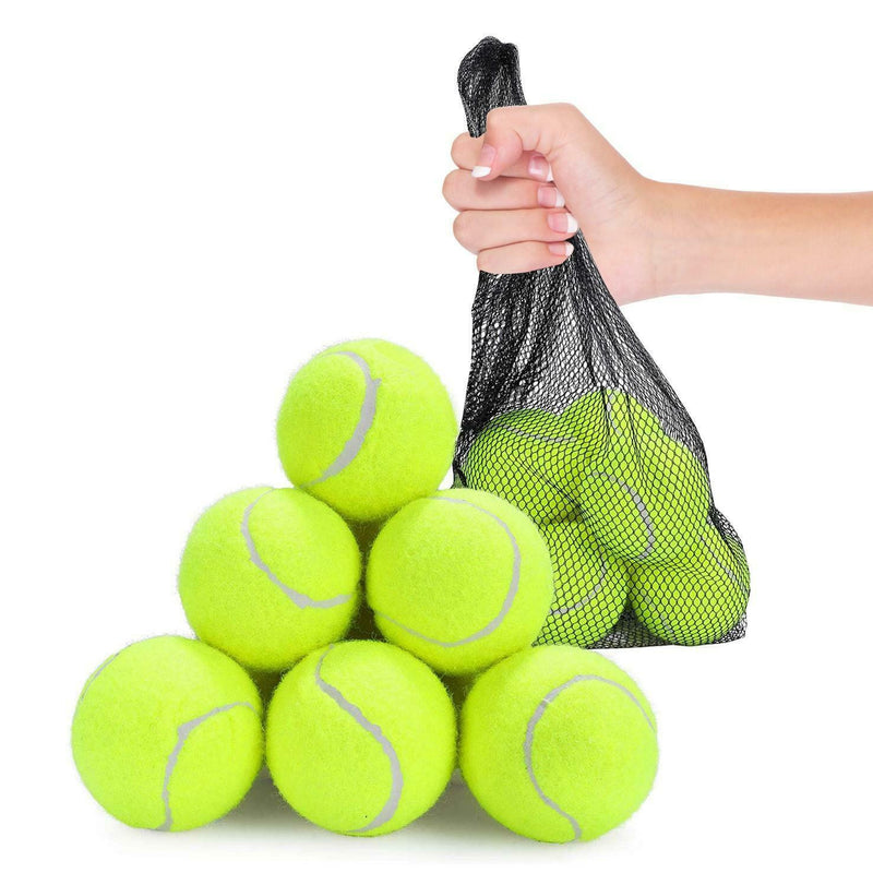 Practice Tennis Balls, Pressureless Training Exercise Tennis Balls with bag