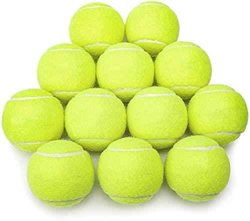 Practice Tennis Balls, Pressureless Training Exercise Tennis Balls with bag