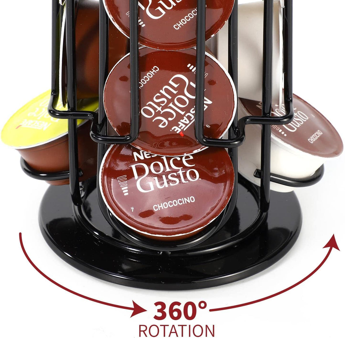 24 Pod Black Coffee Pod Stand