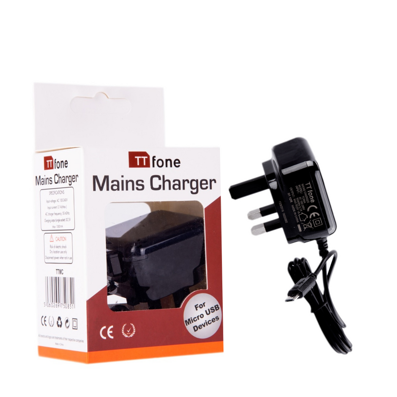 Original Micro USB - Mains Charger for TTfone TT160-0