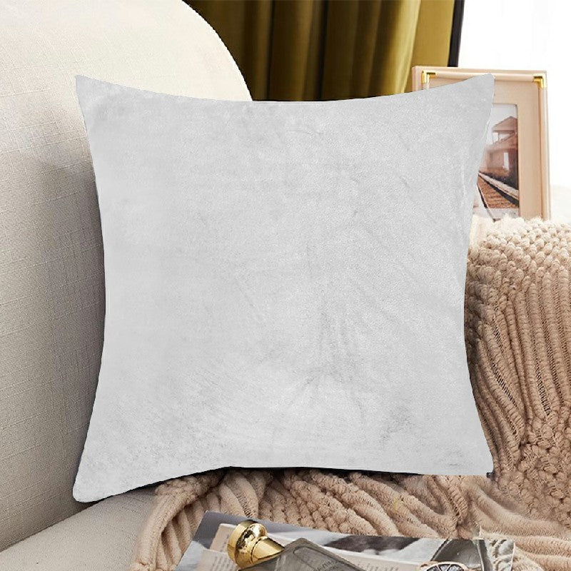 Velvet Cushion Covers Light Grey 4 Pack, 45 x 45cm Square Pillow Covers image 10