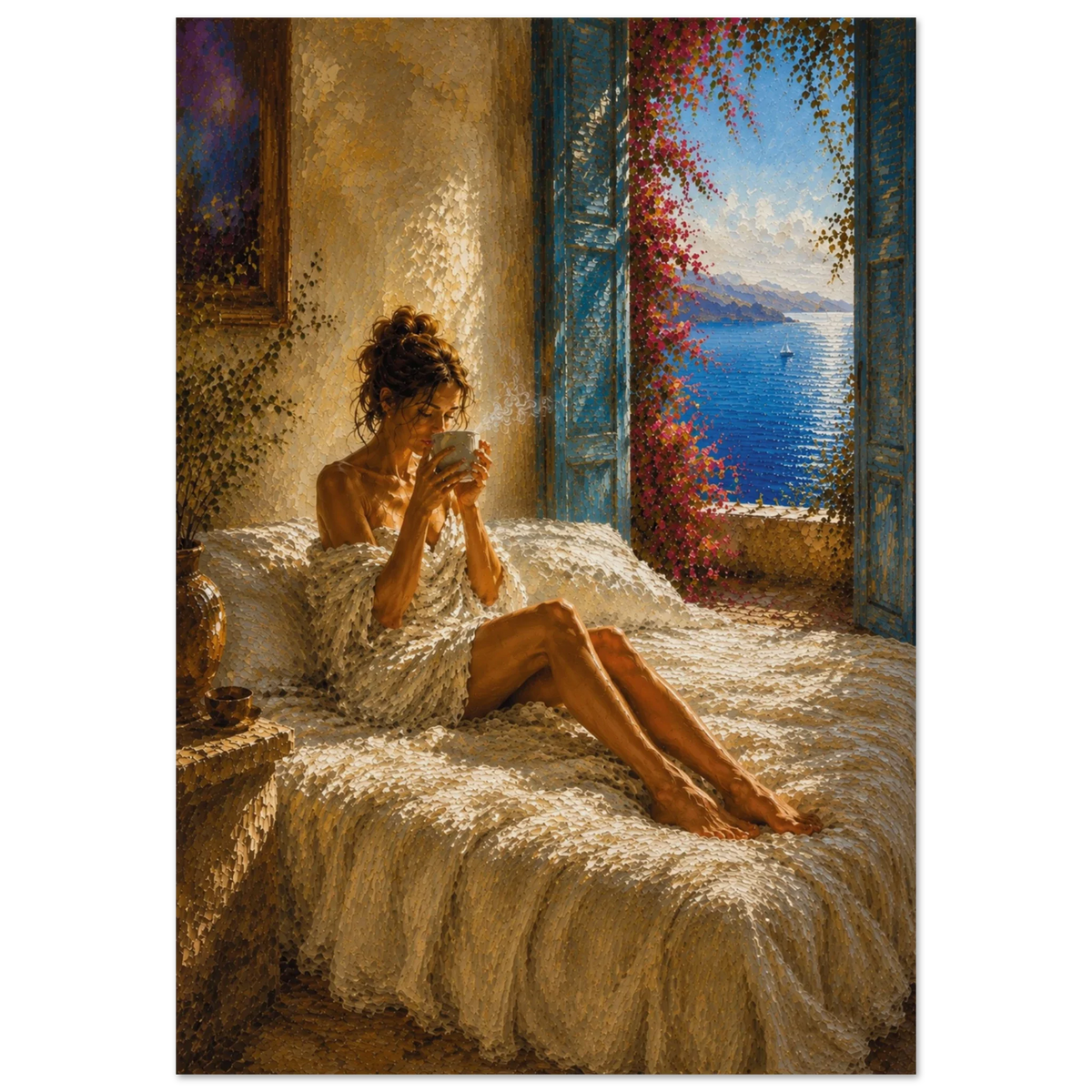 MEDITERRANEAN STUDIES — First Light, Museum Quality Fine Art Print