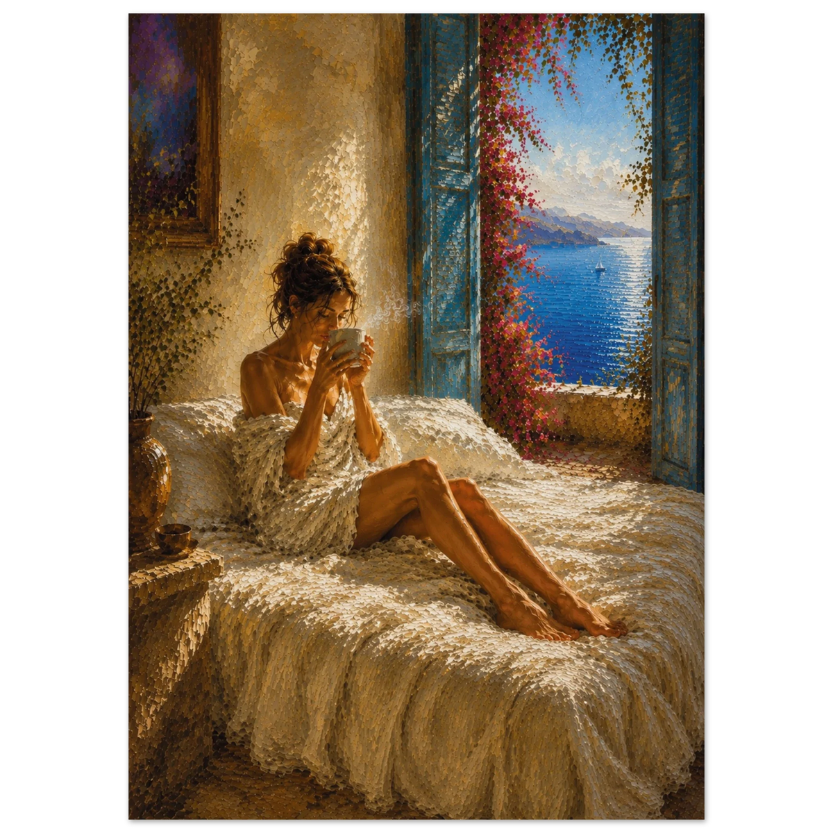 MEDITERRANEAN STUDIES — First Light, Museum Quality Fine Art Print