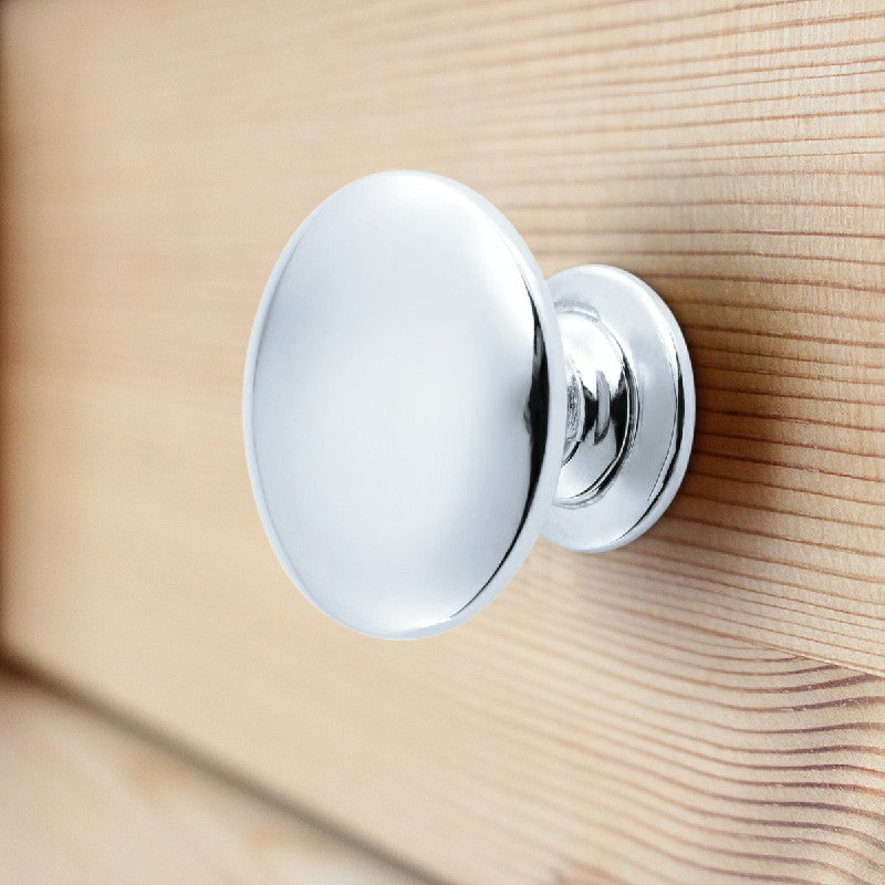 Cabinet Knobs 28mm Round, 10 Pack Zinc Alloy Kitchen Cupboard Drawer Handles image 5