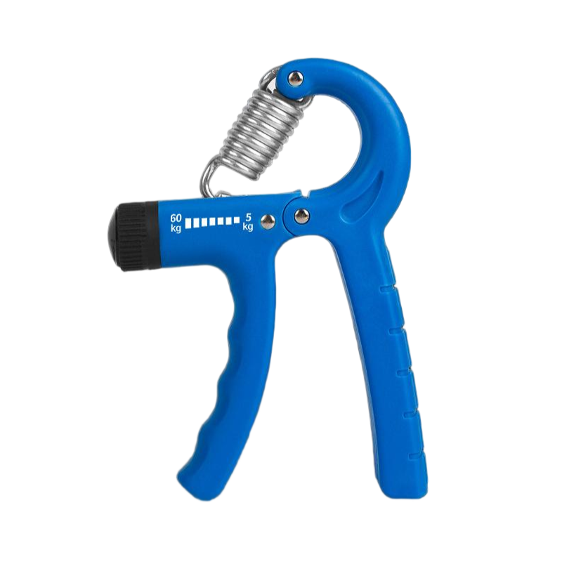Hand Grip Strengthener Royal Blue, Adjustable 5kg to 60kg Forearm and Wrist Trainer image 0
