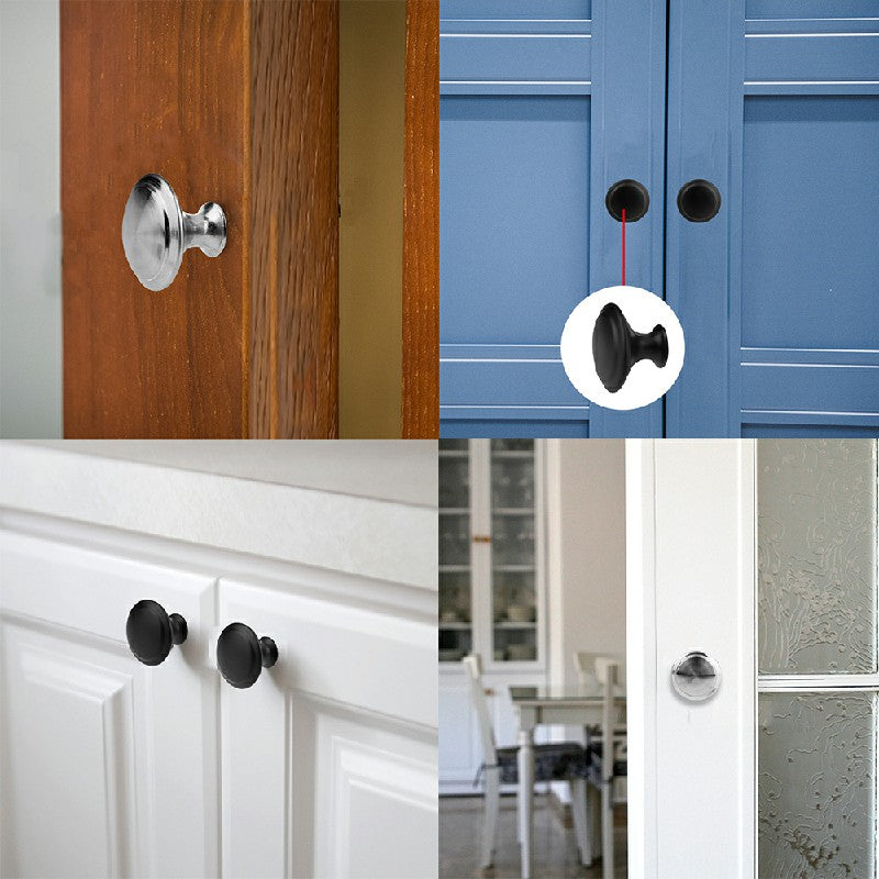 Cabinet Knobs Silver 2 Pack, Stainless Steel Cupboard Drawer Pull Handles image 11