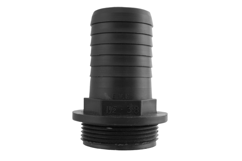 Pond Straight Connector 2in BSPM - 50mm Hose Connector Set Garden Irrigation Kit