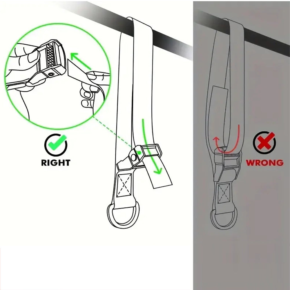 Pull Up Assistance Bands Set with Knee Rest, 225lb Resistance Training Kit image 6