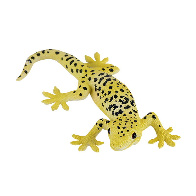 Leopard Gecko Toy  Realistic Reptile Model image 0