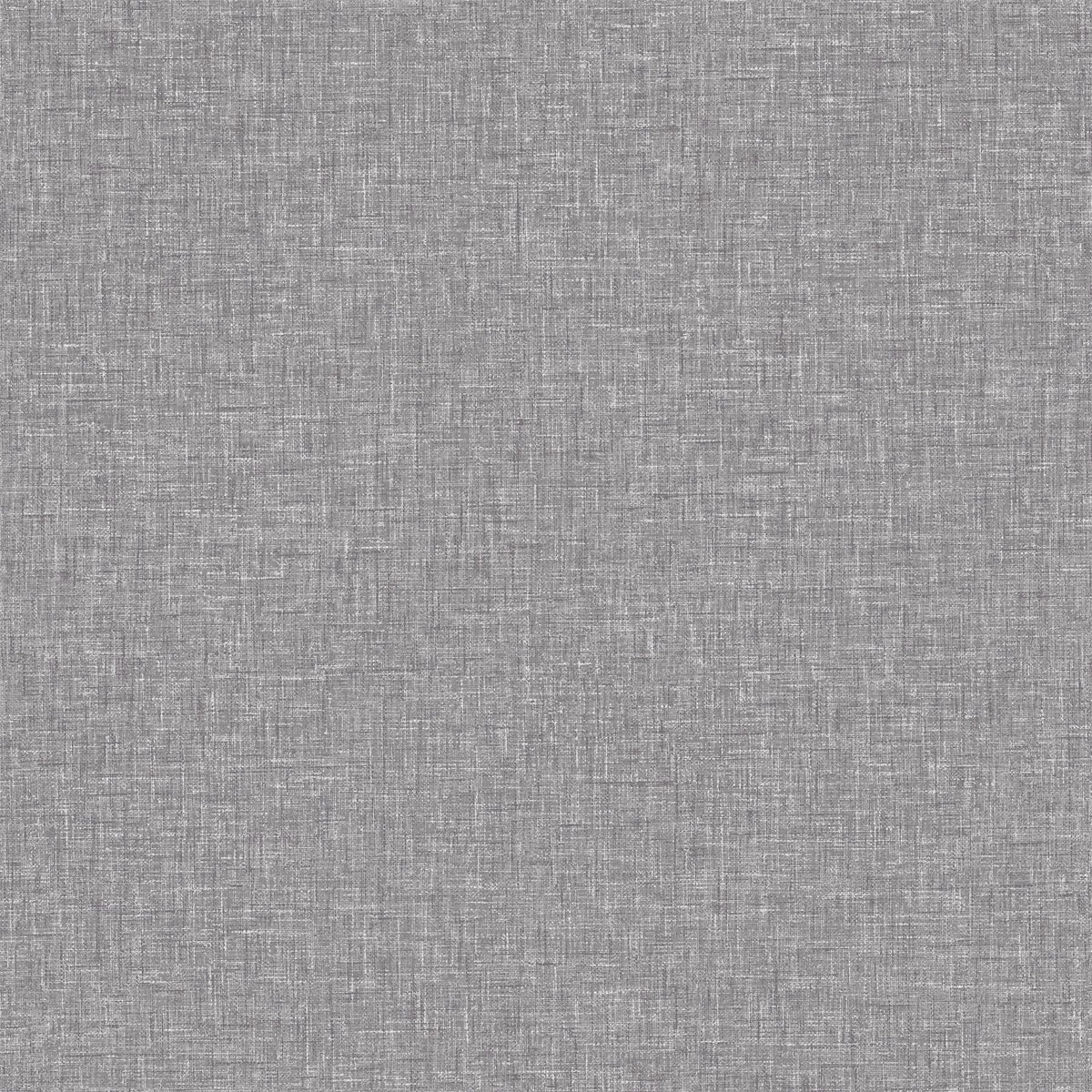 Linen Texture Mid Grey Wallpaper image 0