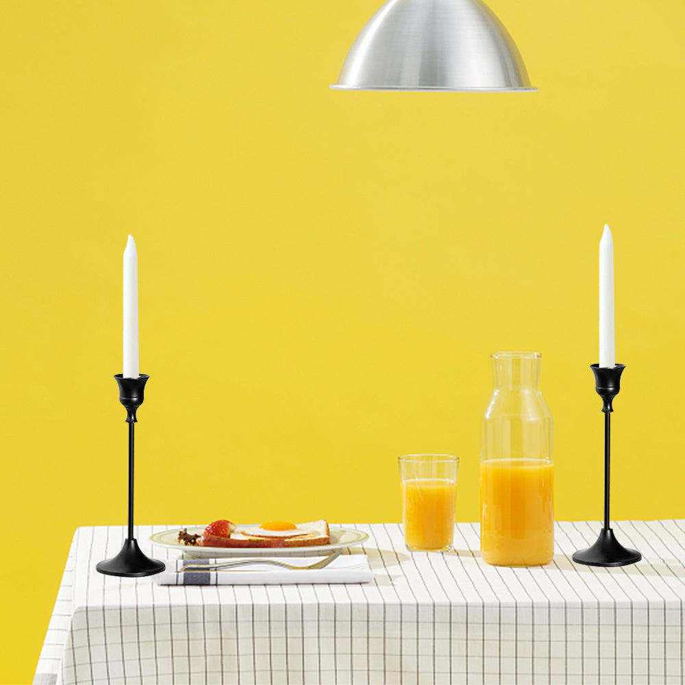 Candle Holders Gold 3 Pack, Decorative Candlesticks for Dining Table image 3