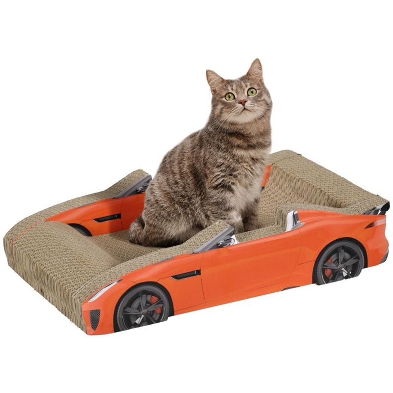 Cat Scratching Board 50L x 30W x 12.5Hcm, Red