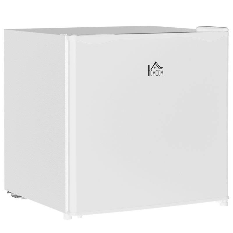 46L Counter Top Fridge with Chiller Box Mini Fridge for Bedrooms Cream