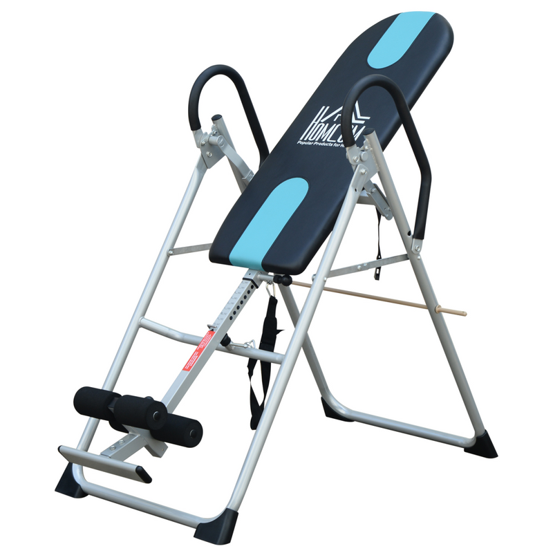 Foldable Therapy Gravity Inversion Table AB Exercise Bench Home Fitness