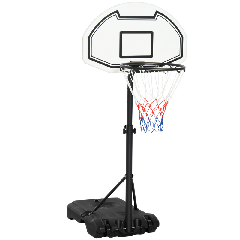 Basketball Stand and 94-123cm Height Adjustable Hoo For Pool Side